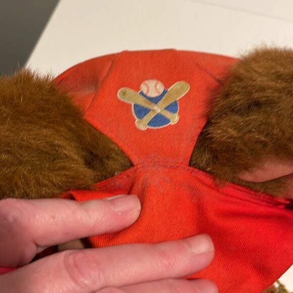 Furskins ‘Hank Spitball’ plush Bear by Xavier Roberts Vintage 1980's Collectable - Picture 3 of 9